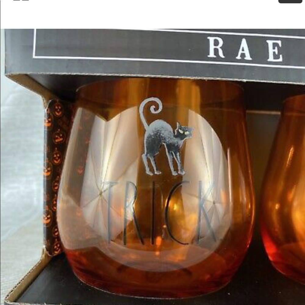 Rae Dunn Wine Glasses 🎃👻 - Picture 5 of 9